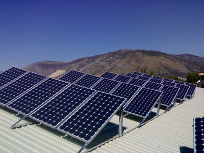 Impianto fotovoltaico industriale