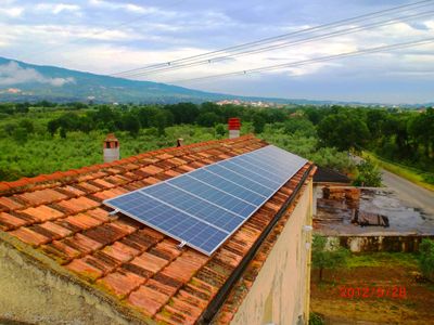 Impianto fotovoltaico agriturismo