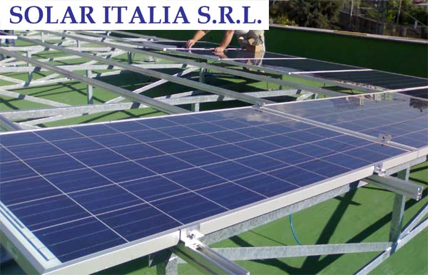 pannelli fotovoltaici strutture di supporto per impianti fotovoltaici