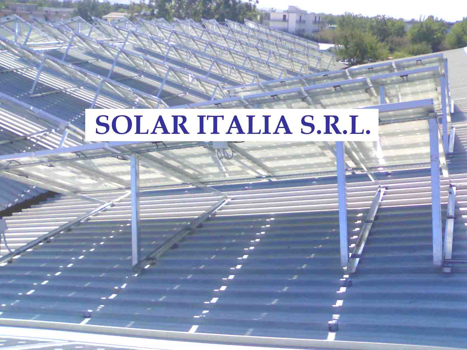 strutture di supporto per capannone impianto industriale vecchio conto energia