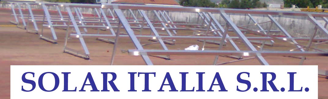 impianto fotovoltaico struttura di supporto